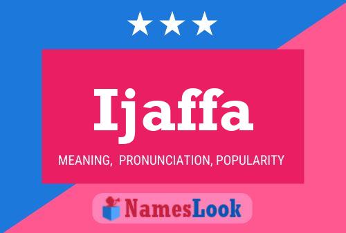 ملصق اسم Ijaffa