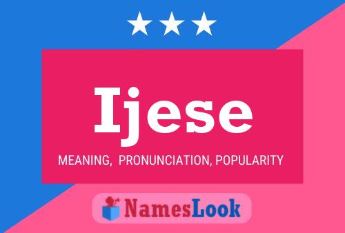 ملصق اسم Ijese