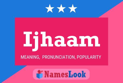 ملصق اسم Ijhaam