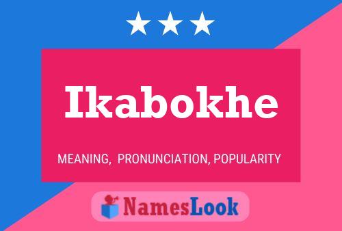 ملصق اسم Ikabokhe