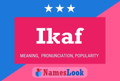 ملصق اسم Ikaf