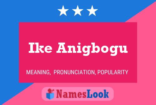 ملصق اسم Ike Anigbogu