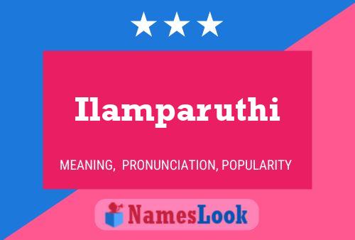 ملصق اسم Ilamparuthi