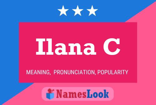 ملصق اسم Ilana C