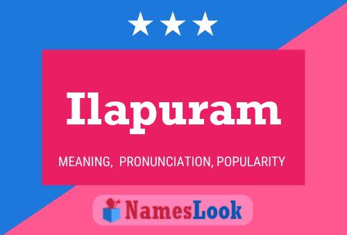 ملصق اسم Ilapuram