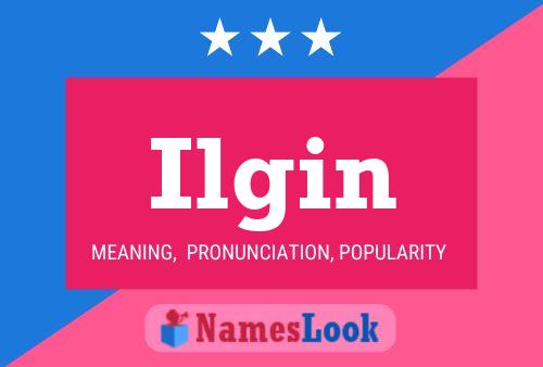 ملصق اسم Ilgin