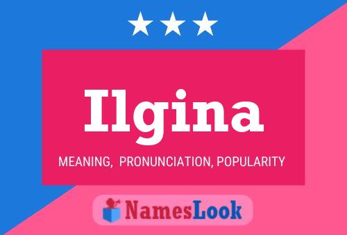 ملصق اسم Ilgina