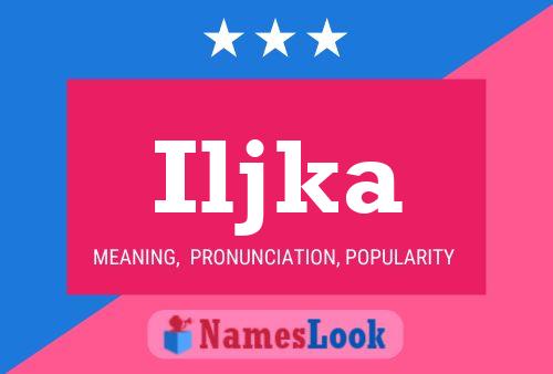 ملصق اسم Iljka