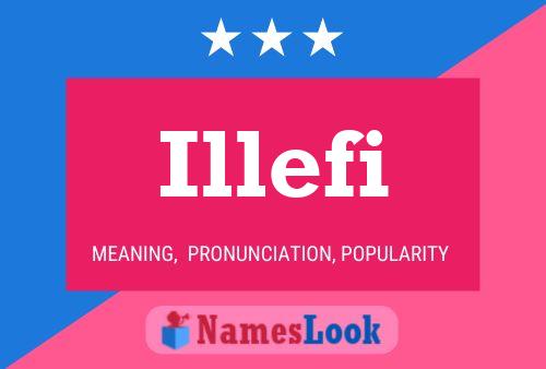 ملصق اسم Illefi