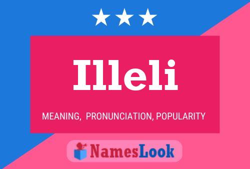 ملصق اسم Illeli