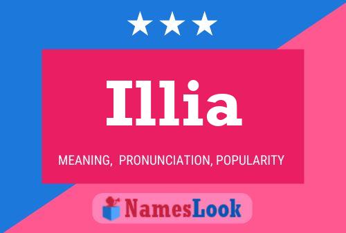 ملصق اسم Illia