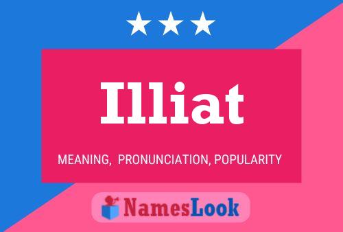 ملصق اسم Illiat