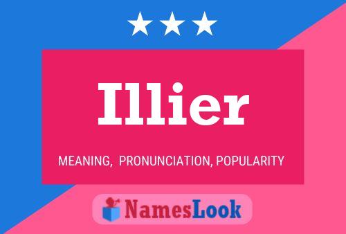 ملصق اسم Illier