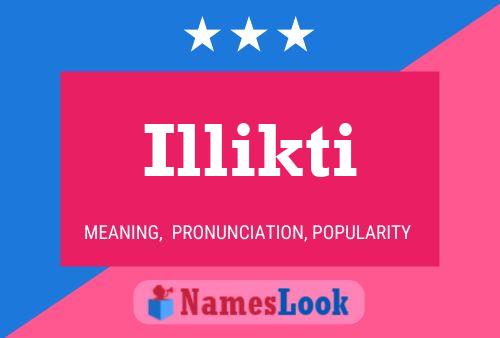 ملصق اسم Illikti