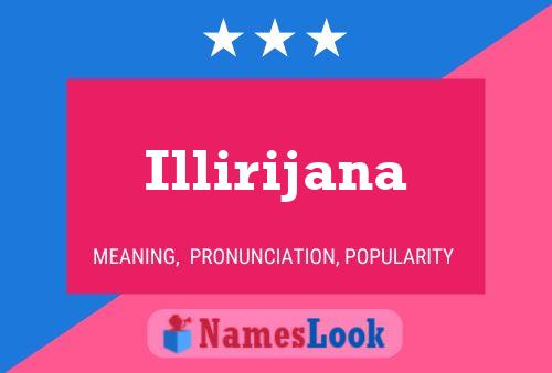 ملصق اسم Illirijana