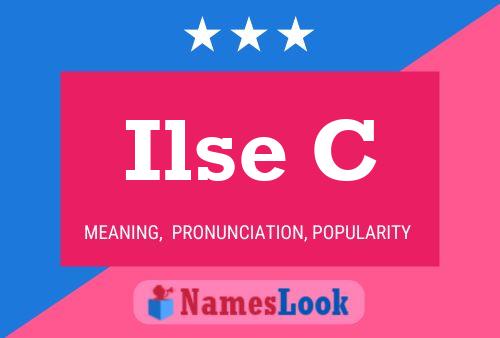 ملصق اسم Ilse C