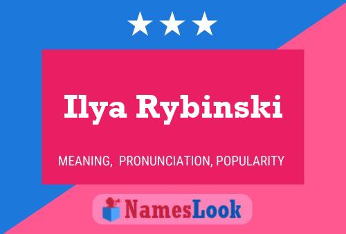 ملصق اسم Ilya Rybinski