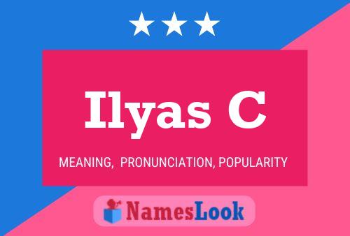 ملصق اسم Ilyas C