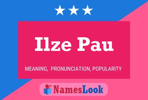 ملصق اسم Ilze Pau