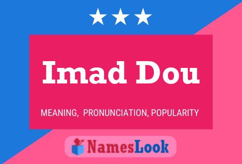 ملصق اسم Imad Dou