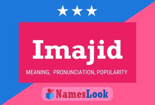 ملصق اسم Imajid