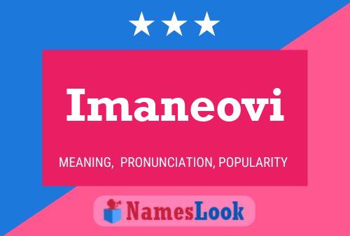 ملصق اسم Imaneovi