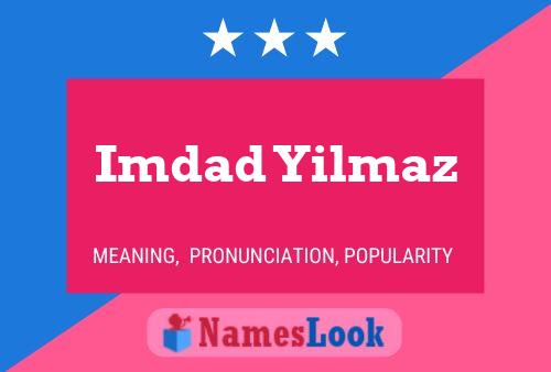 ملصق اسم Imdad Yilmaz