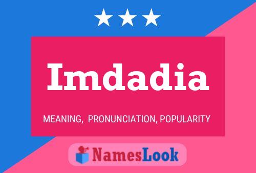 ملصق اسم Imdadia