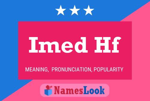 ملصق اسم Imed Hf