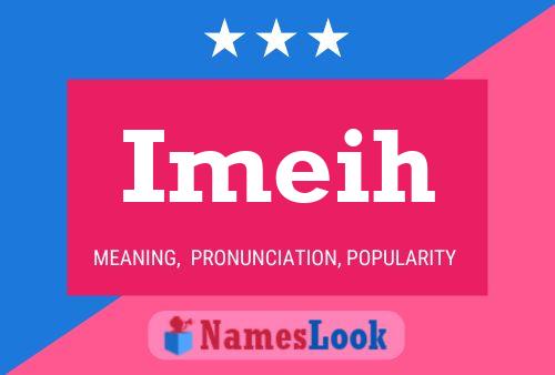 ملصق اسم Imeih