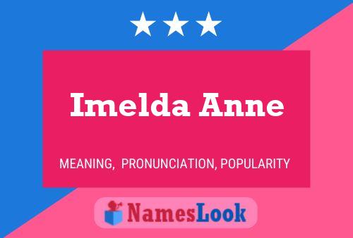 ملصق اسم Imelda Anne