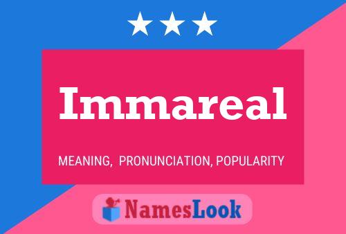 ملصق اسم Immareal