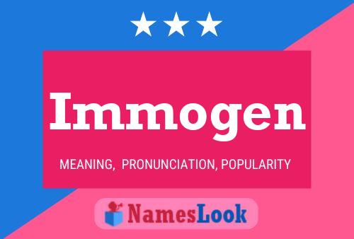 ملصق اسم Immogen