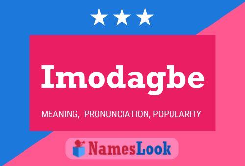 ملصق اسم Imodagbe