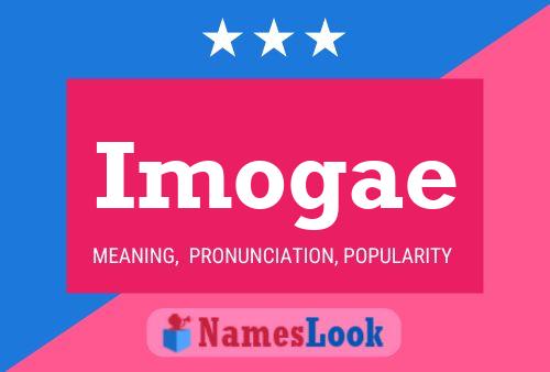 ملصق اسم Imogae