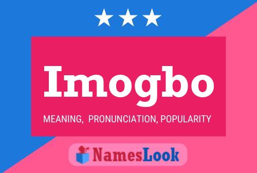 ملصق اسم Imogbo