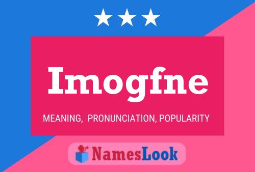 ملصق اسم Imogfne