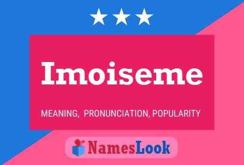 ملصق اسم Imoiseme