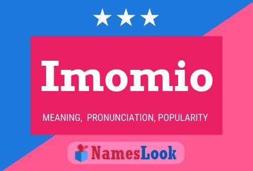 ملصق اسم Imomio