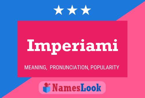 ملصق اسم Imperiami