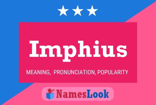 ملصق اسم Imphius