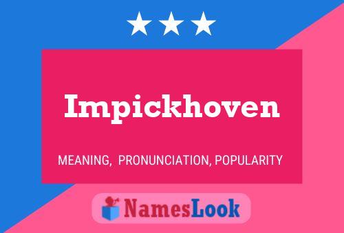 ملصق اسم Impickhoven