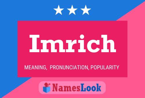 ملصق اسم Imrich