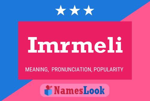 ملصق اسم Imrmeli