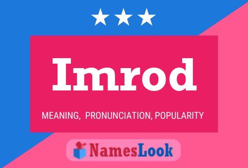 ملصق اسم Imrod