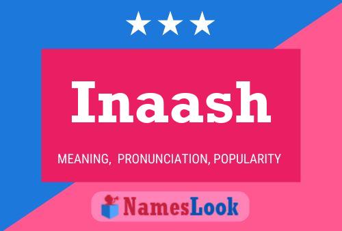 ملصق اسم Inaash