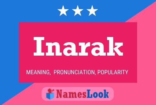 ملصق اسم Inarak