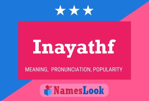 ملصق اسم Inayathf