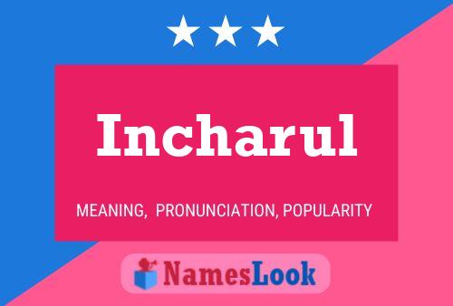 ملصق اسم Incharul