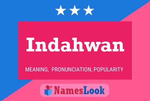 ملصق اسم Indahwan